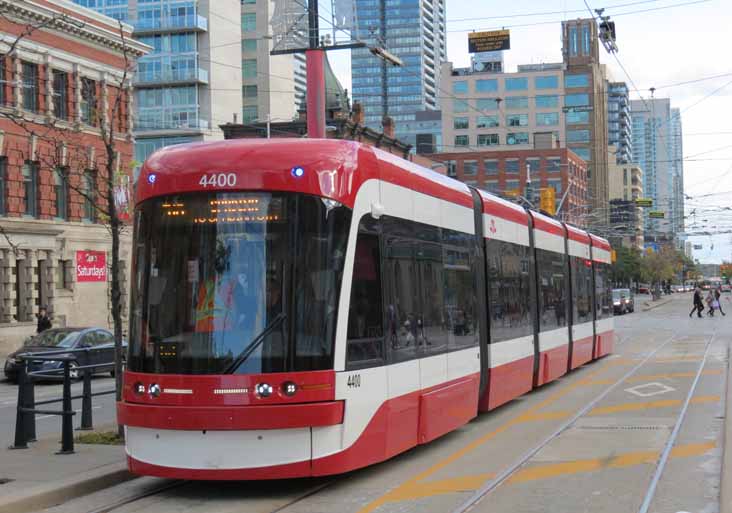 TTC Bombardier Flexity 4400